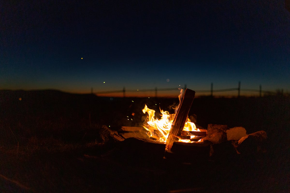 Campfire Sunset